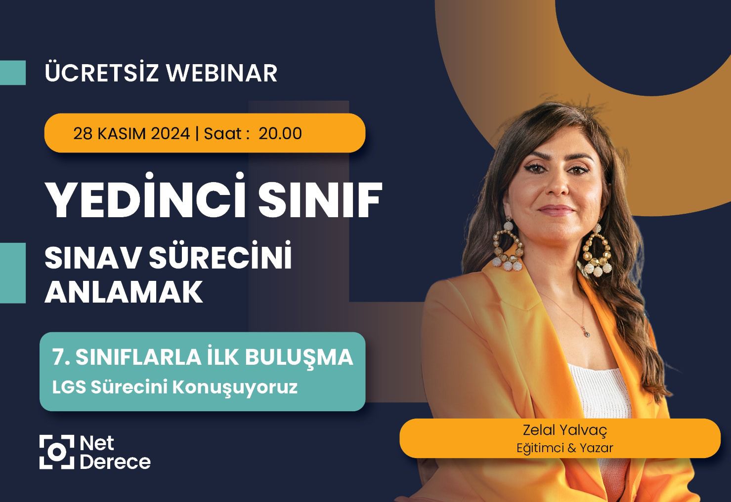 2025 Yedinci Sınıflar Ücretsiz Webinarlar Serisi - 1